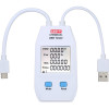 UNI-T USB συσκευή ελέγχου καλωδιώσεων UT658DUAL, Type A, Type C