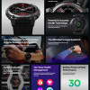 ZEBLAZE smartwatch Vibe 7 Pro, heart rate, 1.43" AMOLED, 3 ATM, ασημί