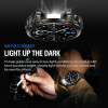ZEBLAZE smartwatch Vibe 8 με φακό, heart rate, 1.43" AMOLED, 5 ΑΤΜ, MIL-STD-810H, μαύρο