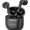 CELEBRAT earphones με θήκη φόρτισης W79, True Wireless, 13mm, 30/300mAh, μαύρα