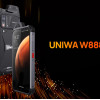 UNIWA smartphone W888, 6.3" HD+, 4/64GB, ηχείο 2W, Atex Zone 2, IP68, μαύρο