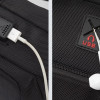 ARCTIC HUNTER τσάντα Crossbody XB00100, USB, 5L, μαύρη