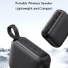 USAMS φορητό ηχείο YX015, 5W, Bluetooth, 1200mAh, μαύρο