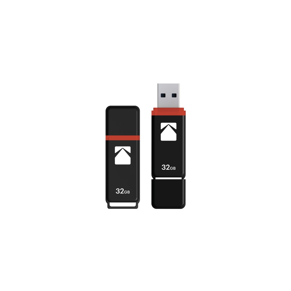 USB Stick Kodak K102 32GB Usb 2.0 Μαύρο