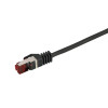 Καλώδιο Δικτύου S/FTP CAT6 LogiLink CQ2013S 0.25m Μαύρο