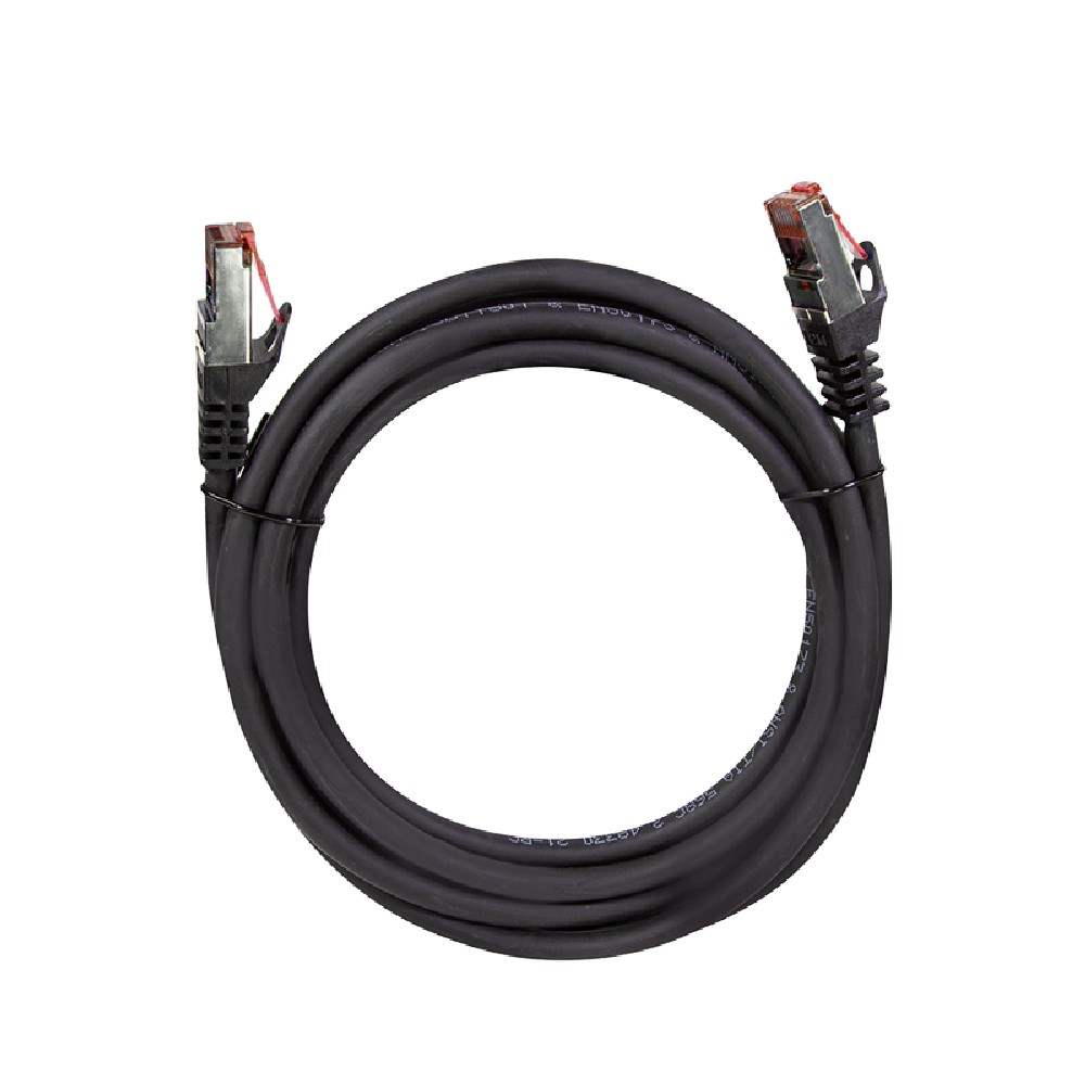 Καλώδιο Δικτύου S/FTP CAT6 LogiLink CQ2013S 0.25m Μαύρο