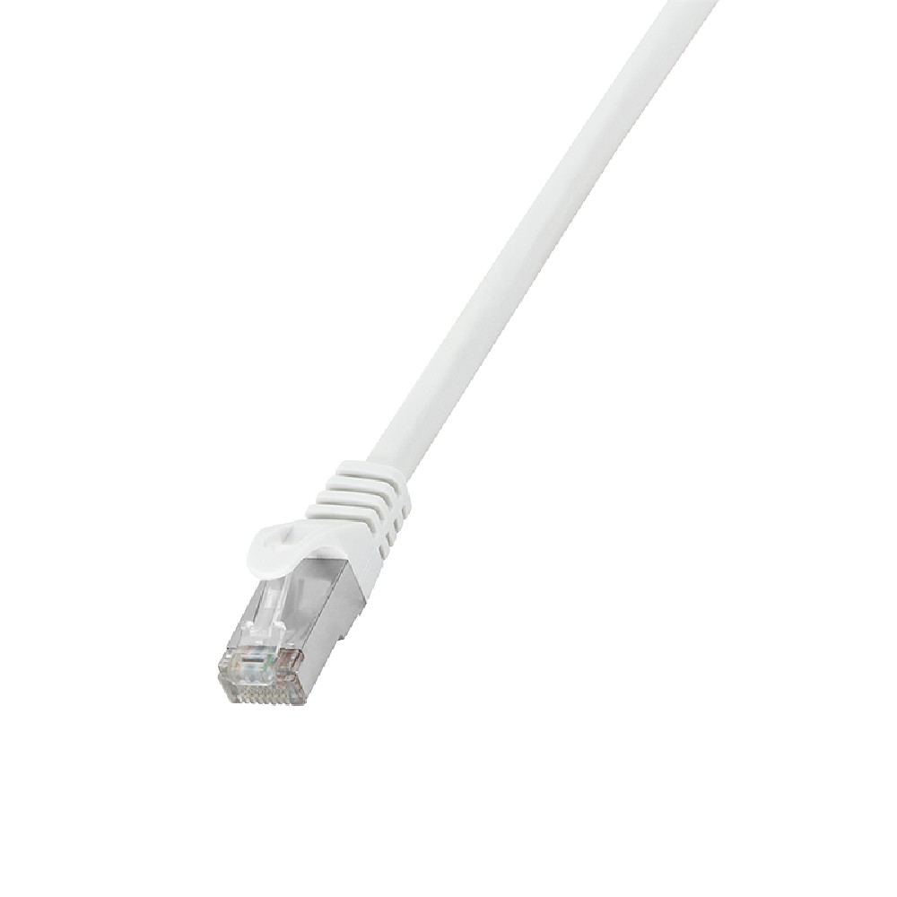 Καλώδιο Δικτύου F/UTP CAT6 LogiLink CP2011S 0.25m Λευκό
