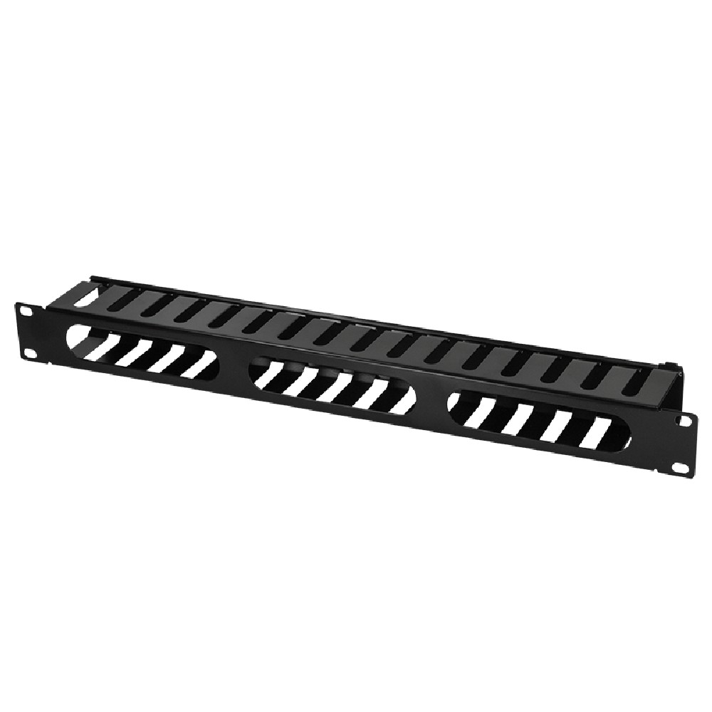 Οδηγός Καλωδίων 1U Logilink ORCC01B με Αφαιρούμενο Μπροστινό Πάνελ