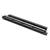 Patch Panel CAT6 24 Θέσεων 1U Logilink NP0004A LSA strips