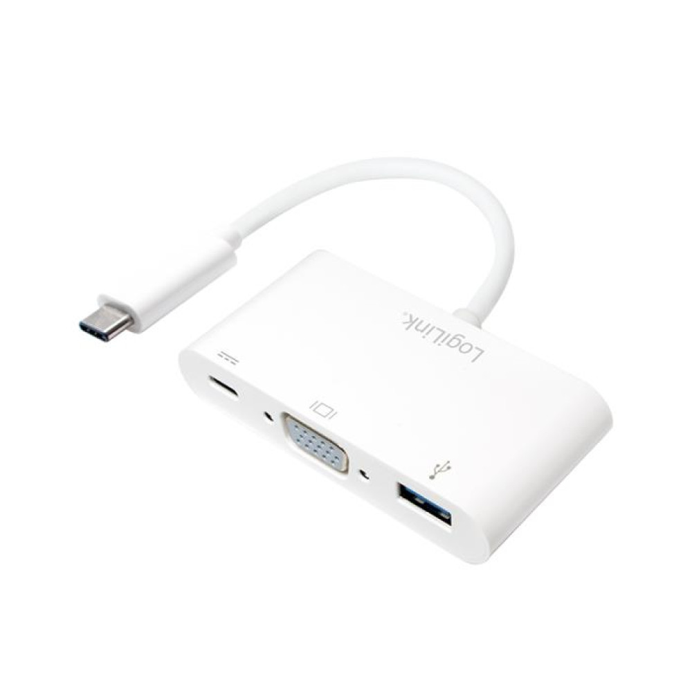Μετατροπέας USB-C σε VGA/Type-C/USB Logilink UA0260