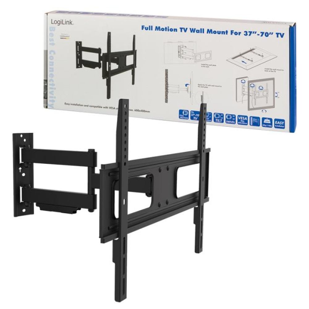 Βάση Τηλεόρασης Επιτοίχια LogiLink BP0019 37"-70" έως 50kg