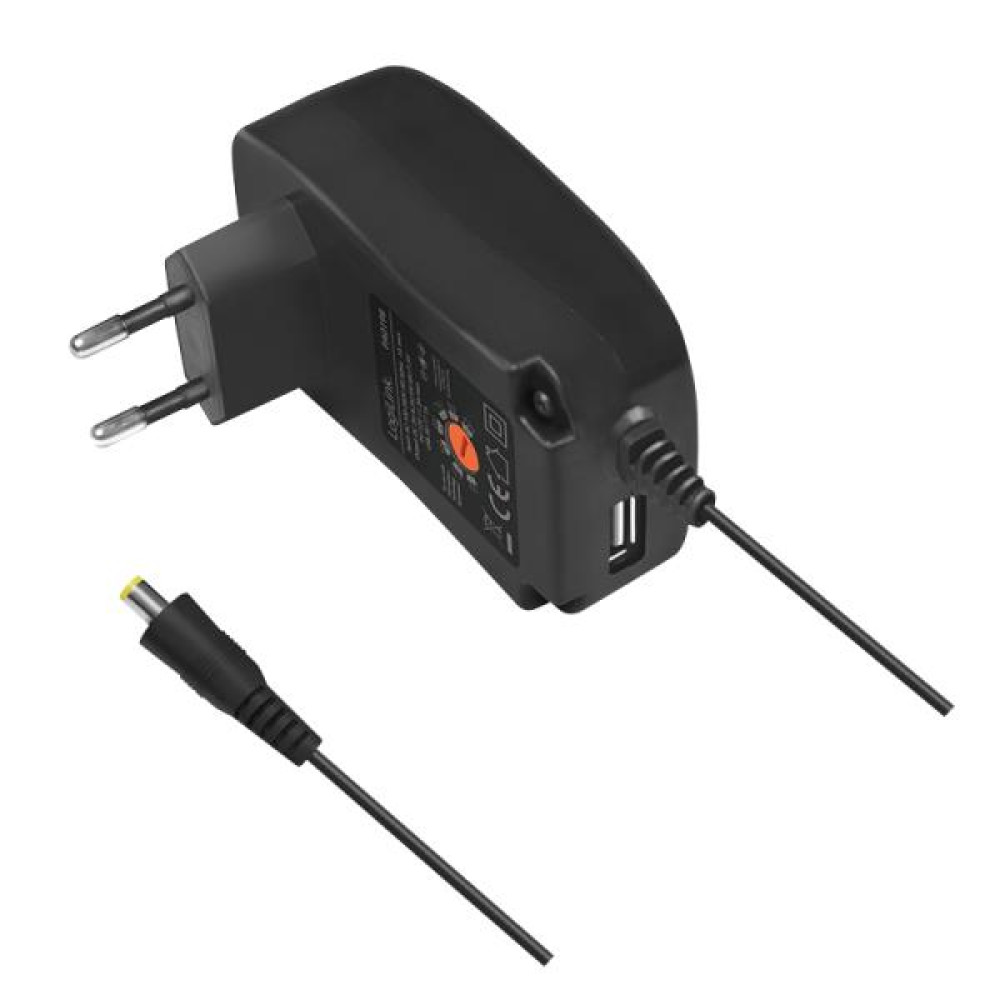 Universal Τροφοδοτικό LogiLink PA0198 3-12V 24W(8 βύσματα)