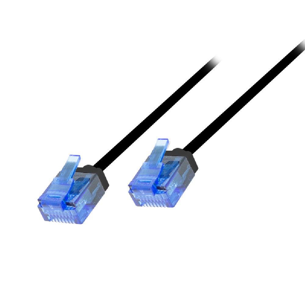 Καλώδιο Δικτύου U/UTP CAT6A LogiLink CQ3003U 0.15m Μαύρο