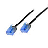 Καλώδιο Δικτύου U/UTP CAT6A LogiLink CQ3003U 0.15m Μαύρο