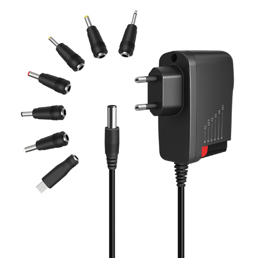Universal Τροφοδοτικό LogiLink PA0161A 3-12V 24W(7 βύσματα)