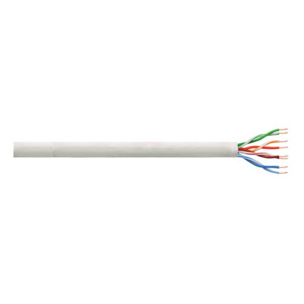 Καλώδιο Δικτύου UTP CAT5 LogiLink CPV0019 100m Μονόκλωνο Γκρι