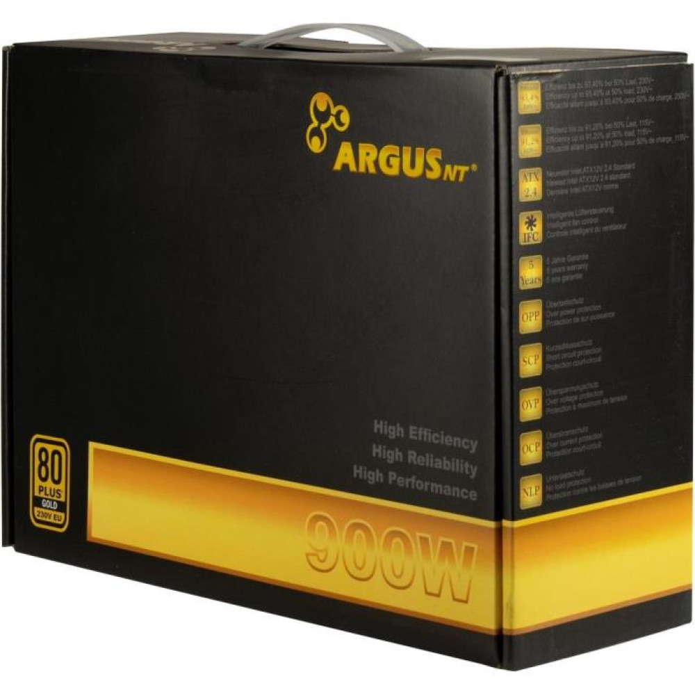 Τροφοδοτικό Υπολογιστή ATX Inter-Tech Argus GPS-900W 80+ Gold