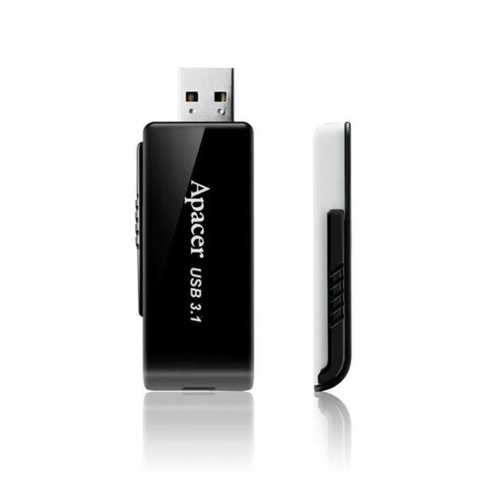USB Stick Apacer AH350 32GB USB 3.1 Gen1 Μαύρο