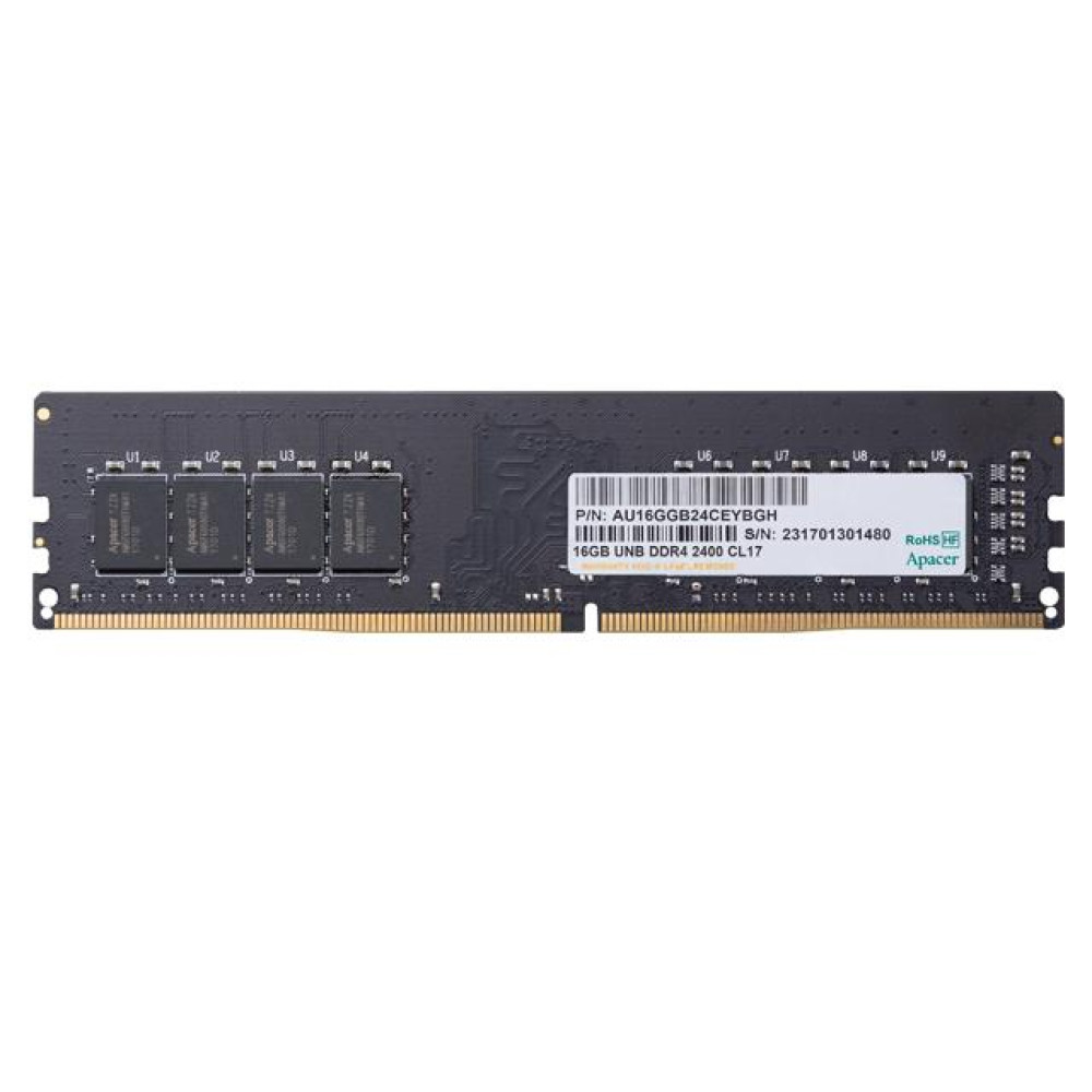 Μνήμη RAM Apacer 4GB 2400MHz CL17 DDR4 DIMM
