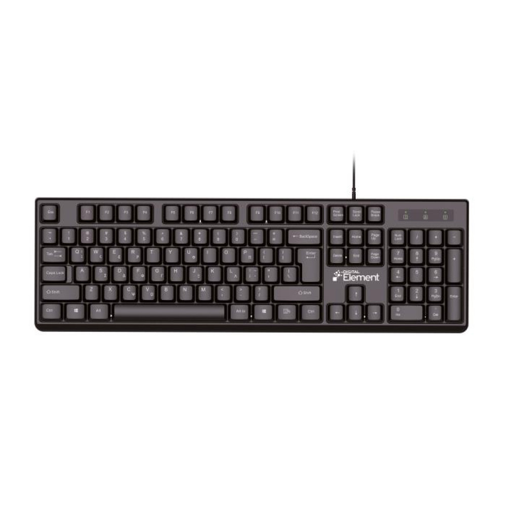 Eνσύρματο Πληκτρολόγιο Element KB-145U v2.0