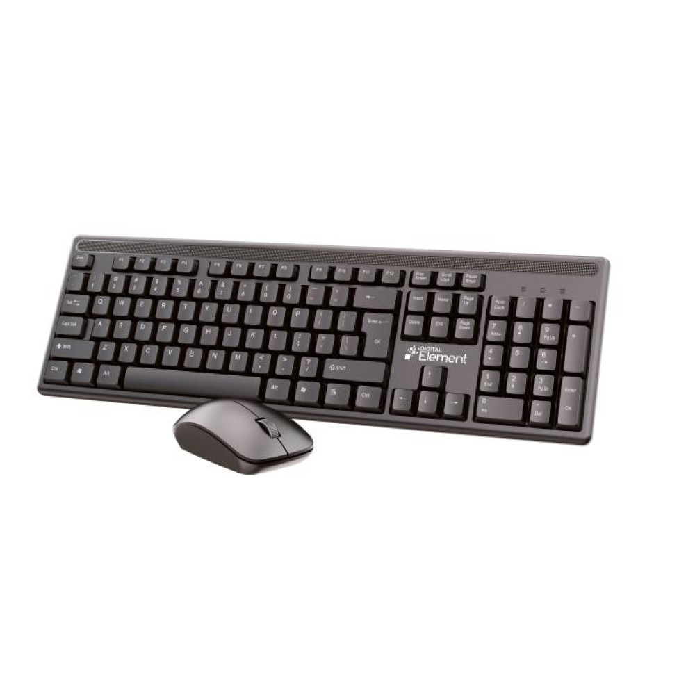 Ασύρματο Πληκτρολόγιο & Ποντίκι Element KB-255WMS v2.0