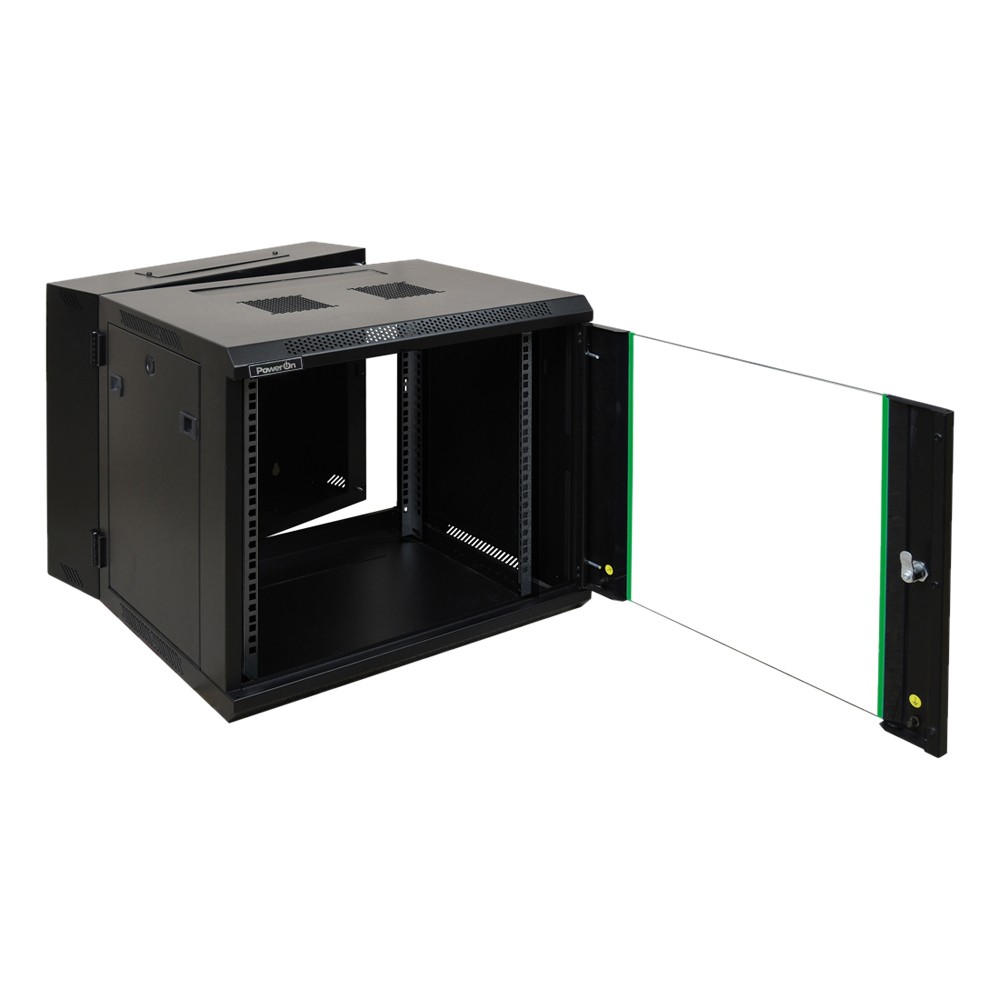 Επιτοίχια Καμπίνα 9U Power On DSW.6609 Double Section 600x600x501mm