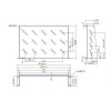 Ράφι Cantilever 2U Power On CS-2-350 Βάθους 350mm