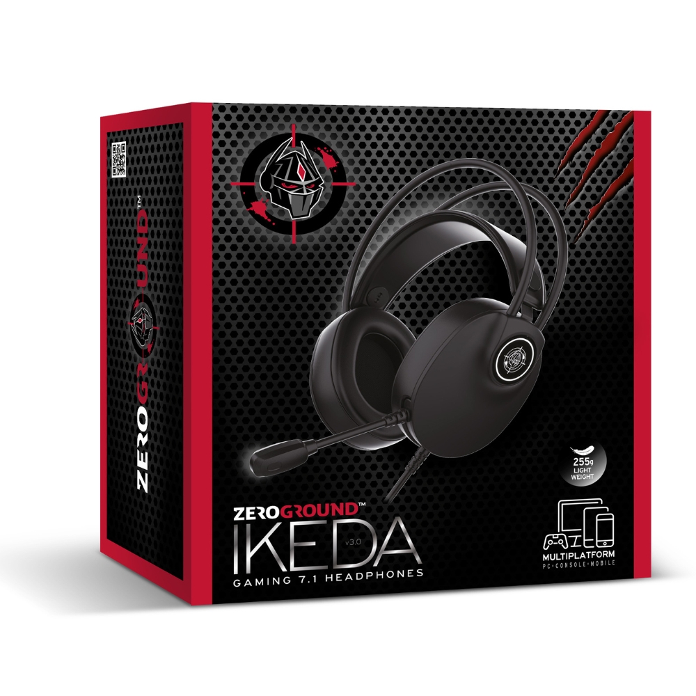 Ακουστικά Κεφαλής Gaming Zeroground HD-3800G IKEDA v3.0
