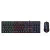 Ενσύρματο Πληκτρολόγιο & Ποντίκι Gaming RGB Zeroground KB-2400GUMS AZAI v3.0