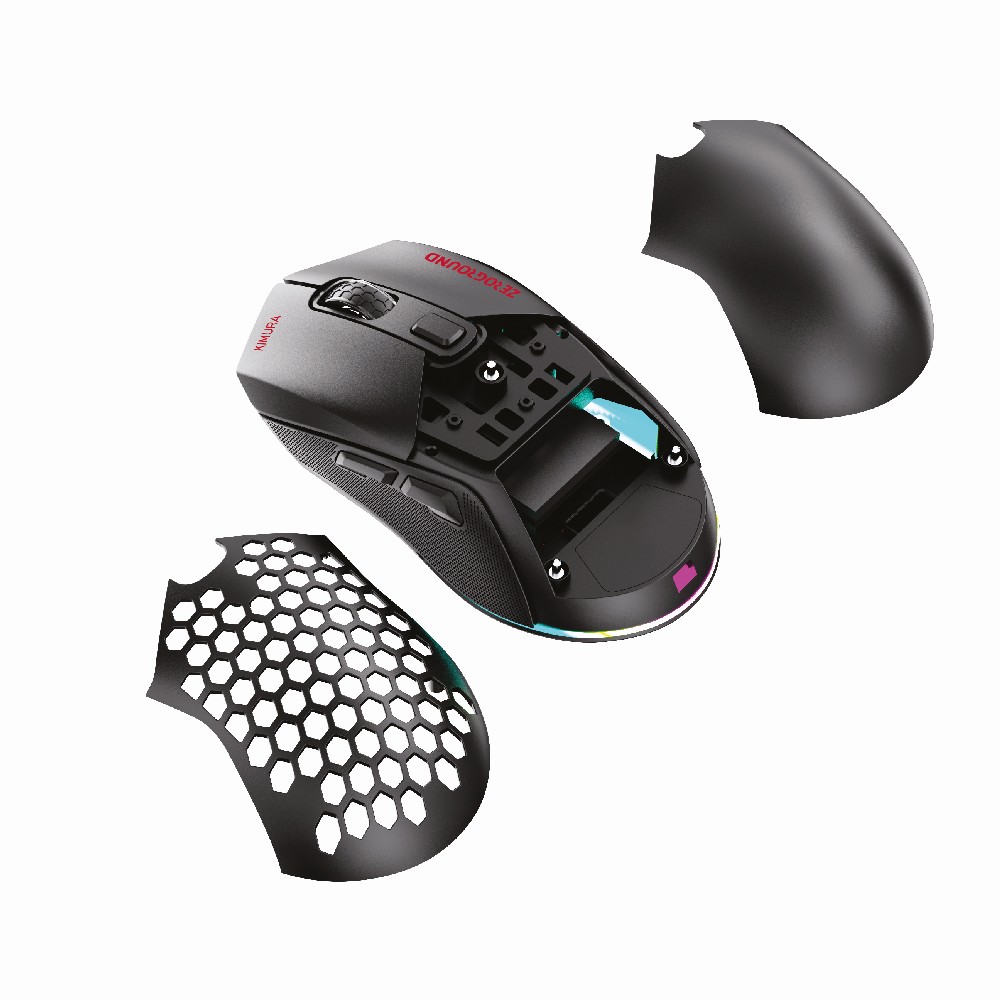 Ασύρματο/Ενσύρματο Ποντίκι 2.4GHz/BT/USB Zeroground MS-4600WG KIMURA v4.0