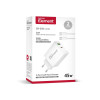 Φορτιστής Σπιτιού GaN PD 45W Element CH-350 2 Θέσεων, με καλώδιο USB-C 65W 1m Λευκό