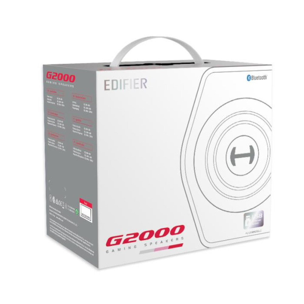 Ηχεία Gaming RGB Edifier G2000 Κόκκινο