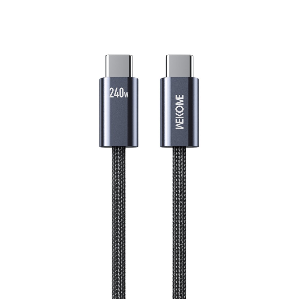 Καλώδιο Φόρτισης WK WDC-23 USB-C σε USB-C PD 240W 1m Μαύρο
