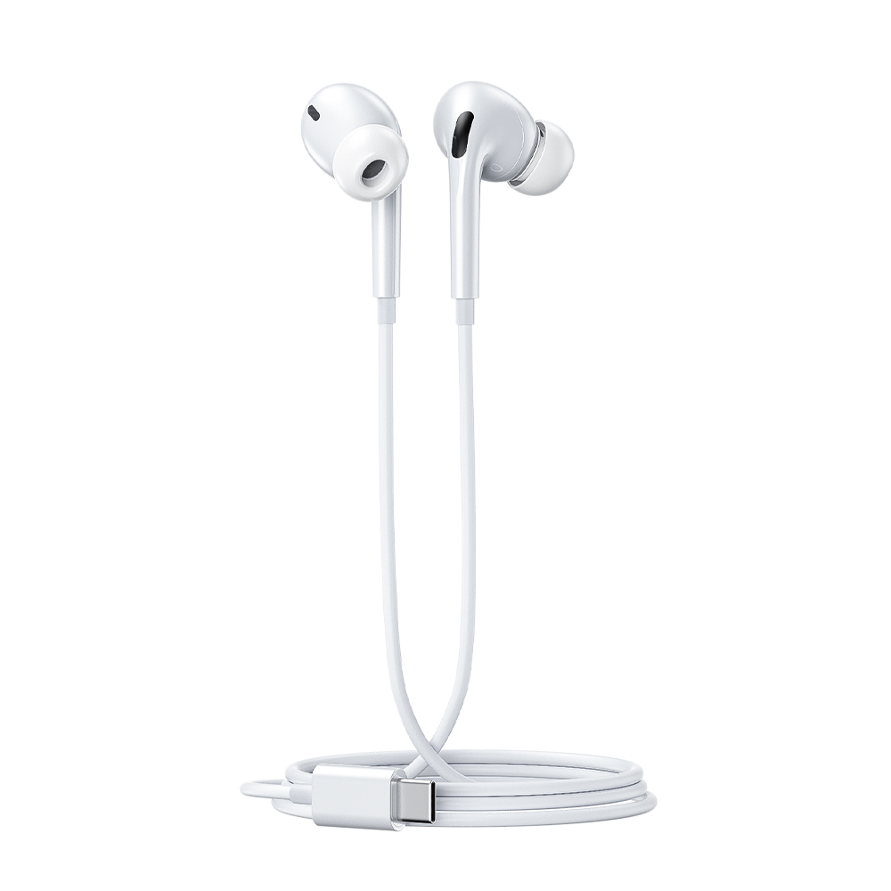 Ακουστικά USB-C WK YB06 Λευκό