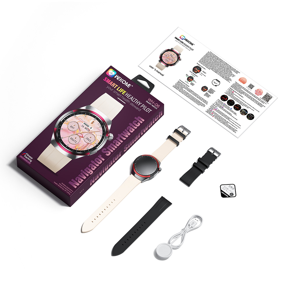 Smartwatch WK WH-06 Ασημί