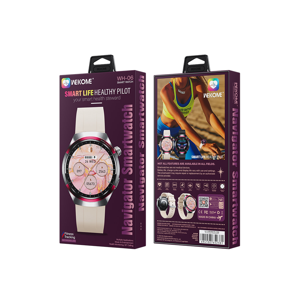 Smartwatch WK WH-06 Ασημί