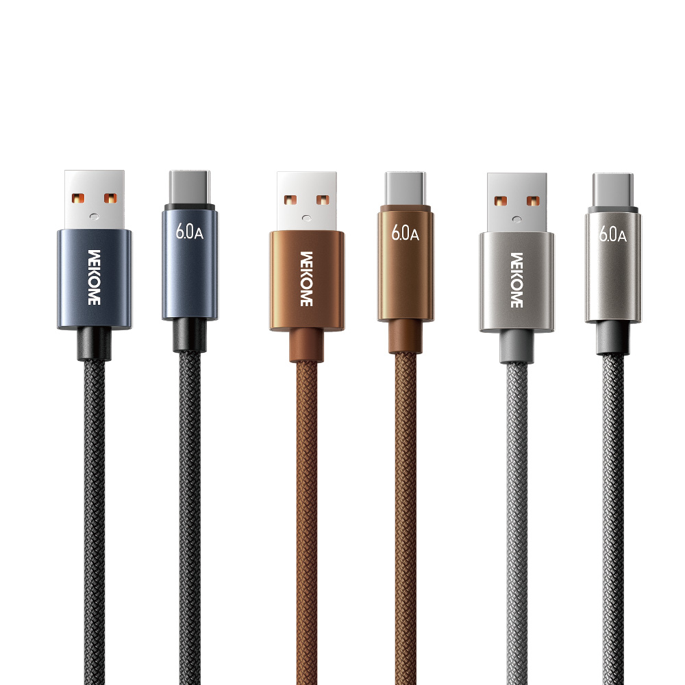 Καλώδιο Φόρτισης WK WDC-63a USB σε USB-C PD 66W 1.2m Μαύρο