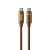 Καλώδιο Φόρτισης WK WDC-64 USB-C σε USB-C PD 65W 1.2m Καφέ
