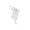 Power Bank 20000mAh PD 22,5W WK WP-119 2 Θέσεων, με καλώδιο USB-C/Lightning Λευκό