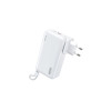 Power Bank 20000mAh PD 22,5W WK WP-119 2 Θέσεων, με καλώδιο USB-C/Lightning Λευκό