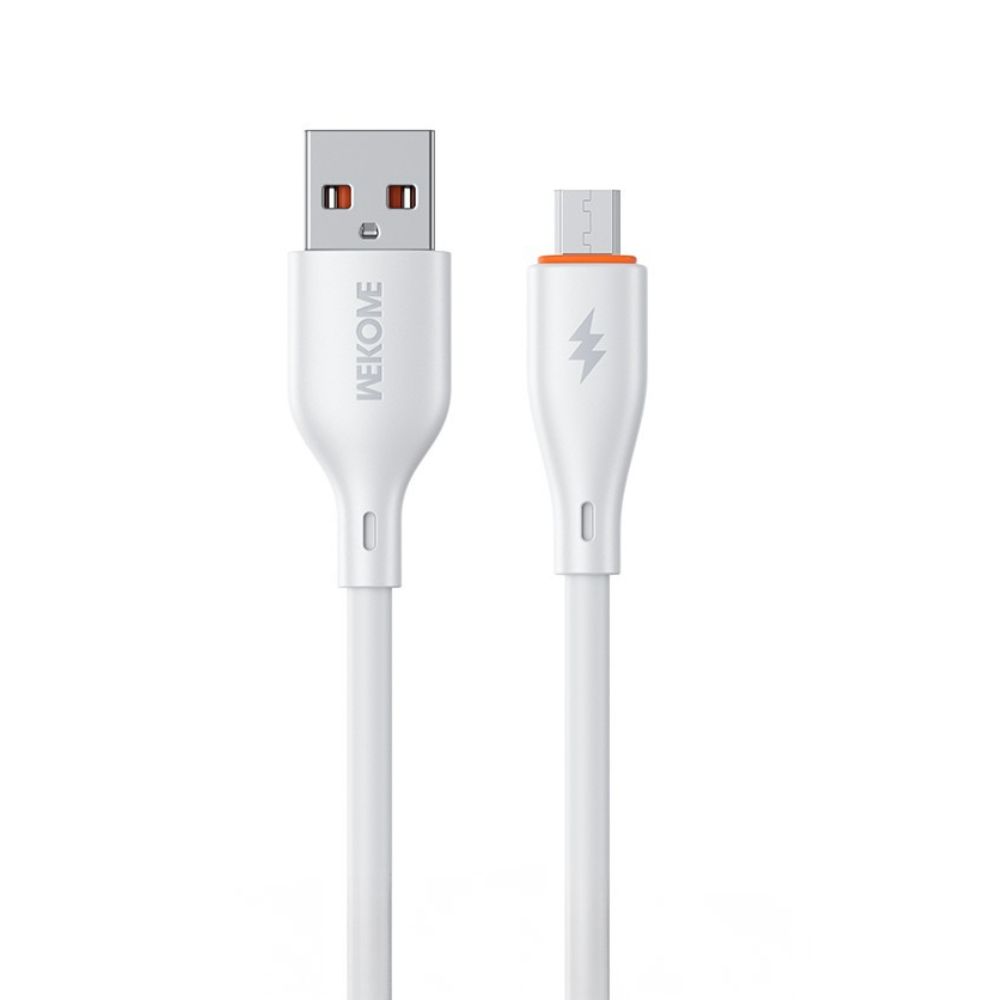 Καλώδιο Φόρτισης WK WDC-67m USB σε Micro 12W 1m Λευκό