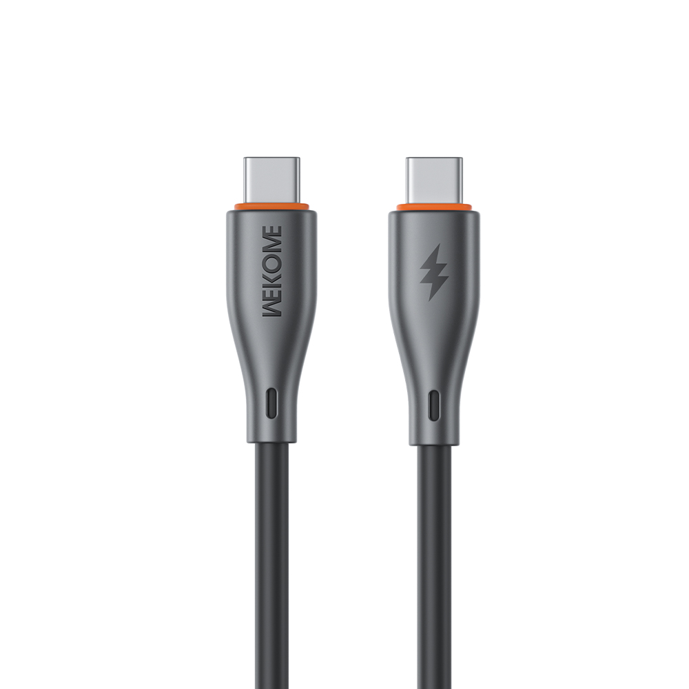 Καλώδιο Φόρτισης WK WDC-68 USB-C σε USB-C PD 65W 1m Μαύρο