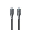 Καλώδιο Φόρτισης WK WDC-68 USB-C σε USB-C PD 65W 1m Μαύρο