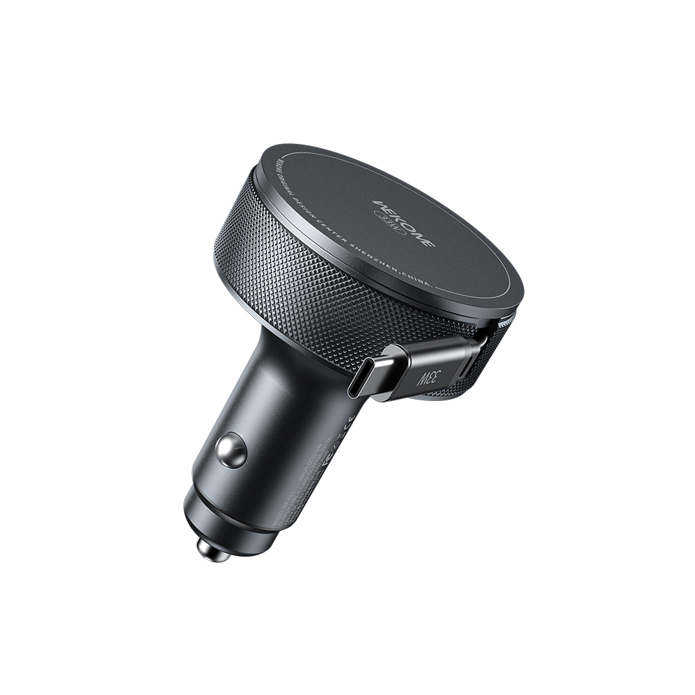 Φορτιστής Αυτοκινήτου 33W WK WP-C61, με καλώδιο USB-C Ανθρακί