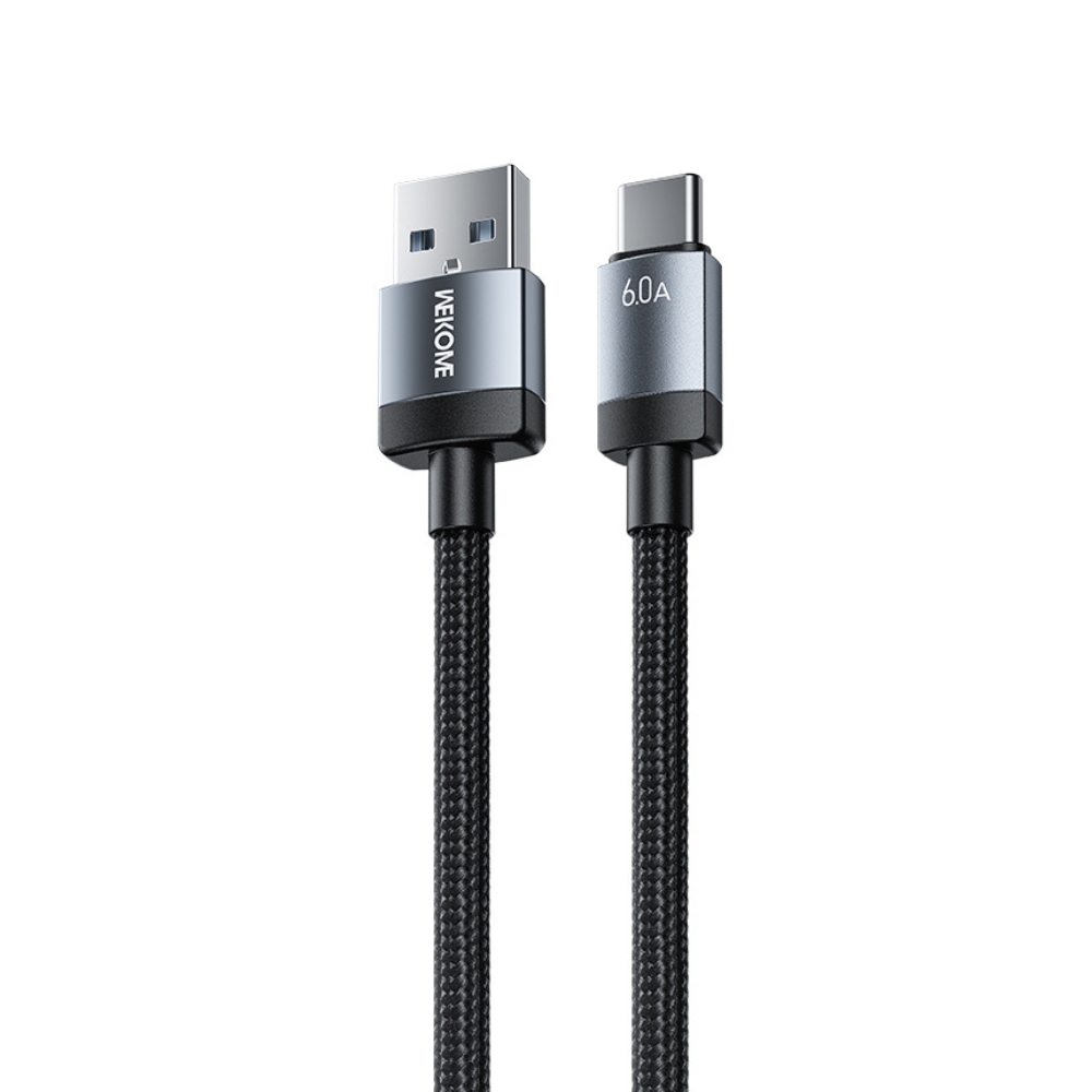Καλώδιο Φόρτισης WK WDC-97a USB to USB-C 1m Μαύρο