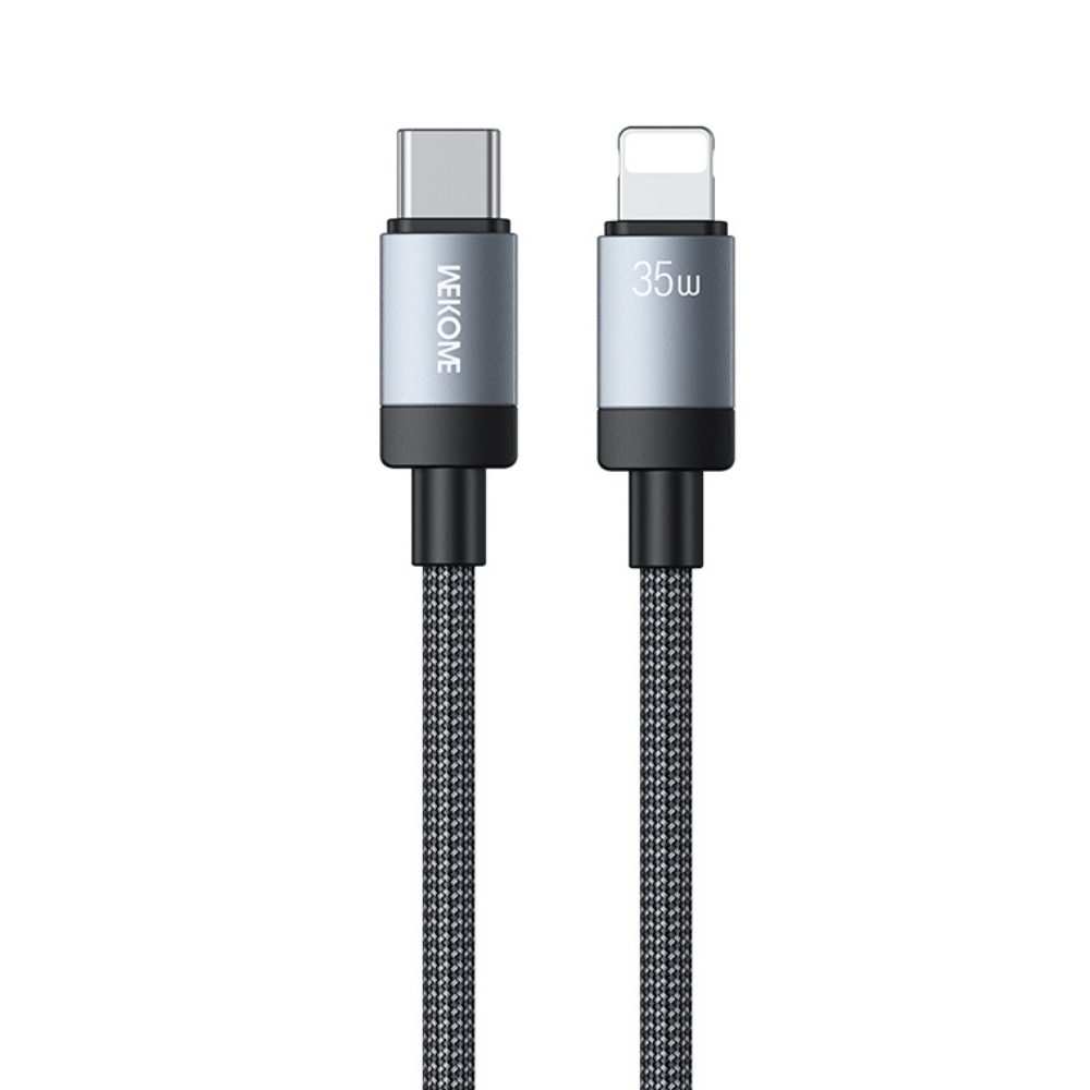 Καλώδιο Φόρτισης WDC-99 USB-C to Lightning PD 35W 1m Μαύρο
