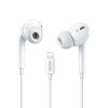 Ακουστικά Lightning Plug & Play WK ΥΒ10 Λευκό