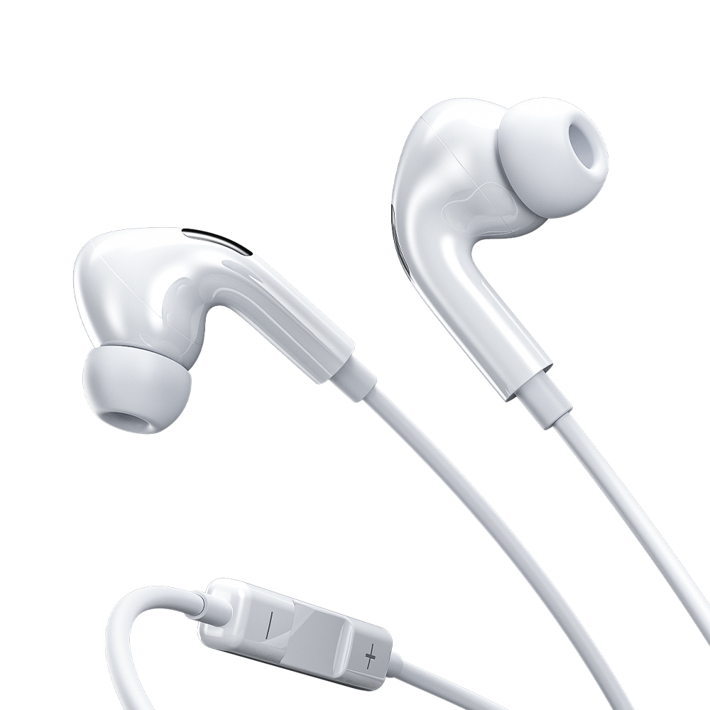 Ακουστικά Lightning Plug & Play WK ΥΒ10 Λευκό