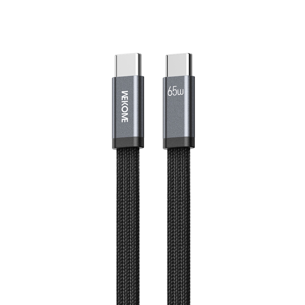 Καλώδιο Φόρτισης WK WDC-C16 USB-C σε USB-C PD 65W 1.2m Μαύρο