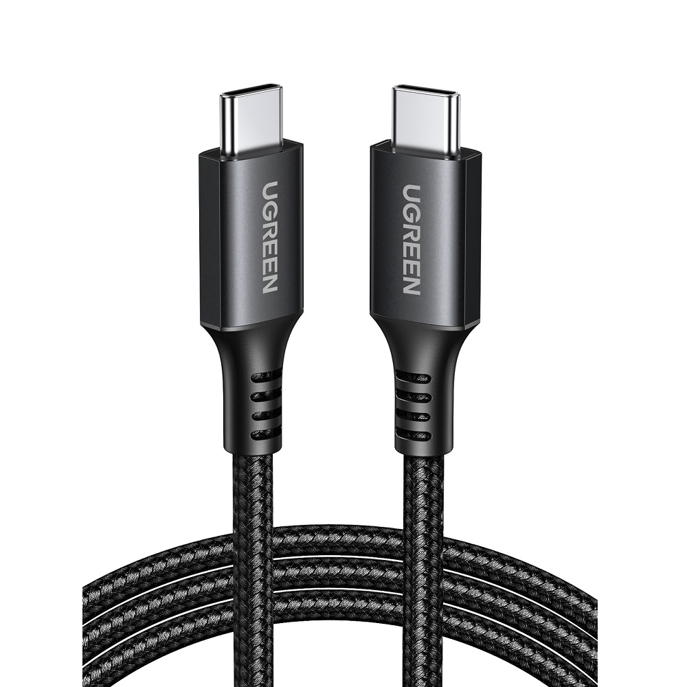 Καλώδιο Φόρτισης UGREEN US567 15374 USB-C σε USB-C PD 60W 2m Μαύρο Γκρί